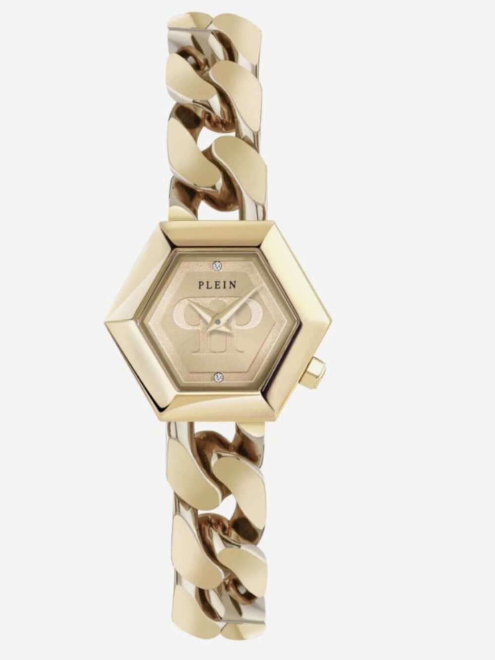 Philipp Plein Womens Gold 28mm Bracelet Fashion Watch